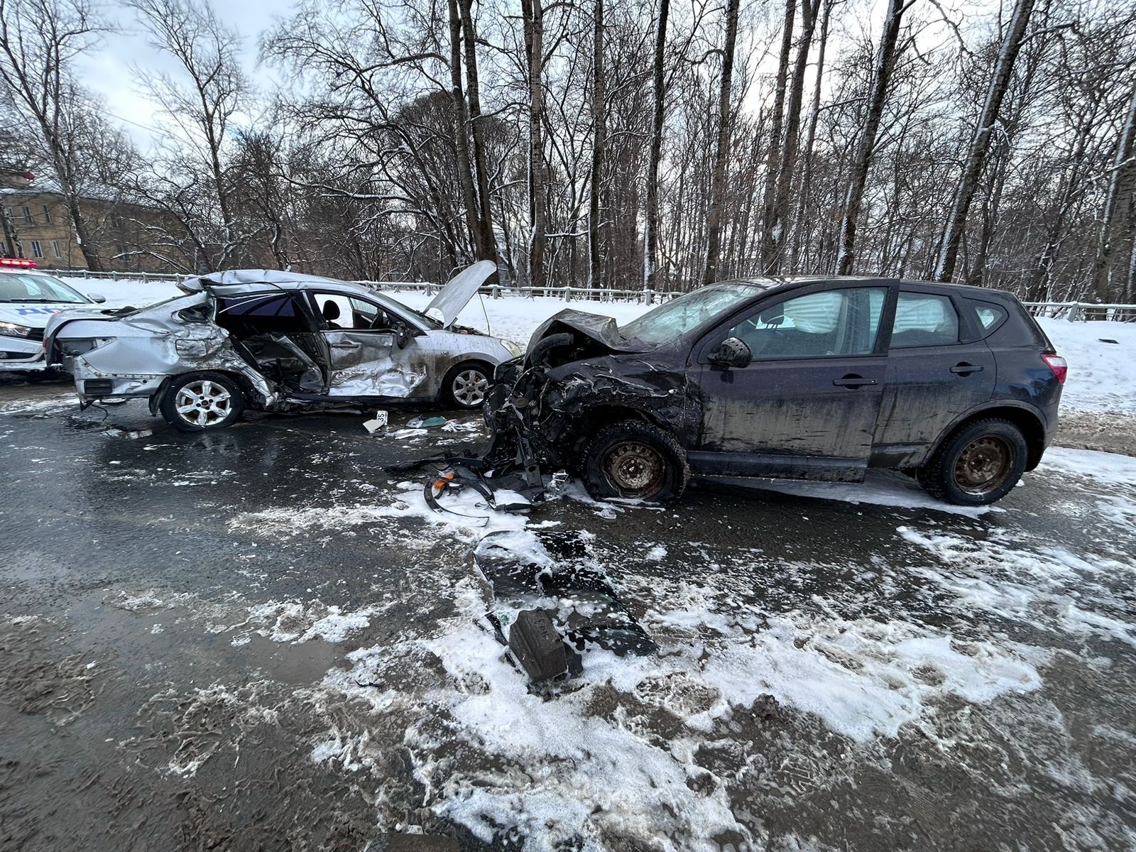 Молодая вологжанка погибла в жёсткой аварии из-за заноса авто